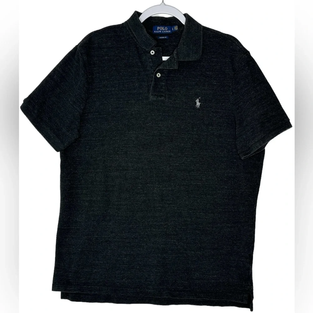 Polo RALPH LAUREN Men Custom Fit‎ Polo Neck T-Shirt Large